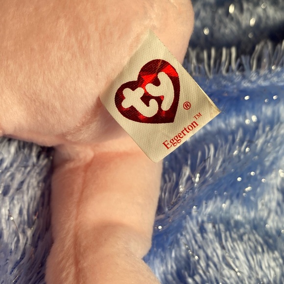 🎁4/$25🎁 EASTER COMING! Eggerton (Retired) Beanie Baby Bunny - Picture 8 of 16